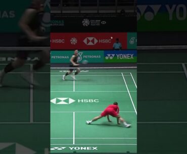 Alex lanier broke racquet #badminton #badmintonhighlights #badmintonlovers #badmintonsingles