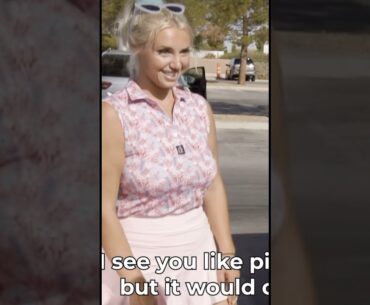 I’m blushing lol #cartgirl #bevcart #golfgirls #golf #golfer #golfhumor #funny #automobile #pickup