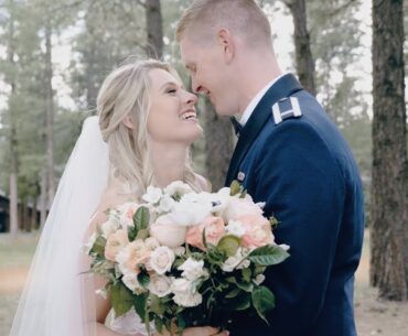 Emotional military wedding in Flagstaff, Arizona  |  Forest Highlands Golf Course  Wedding