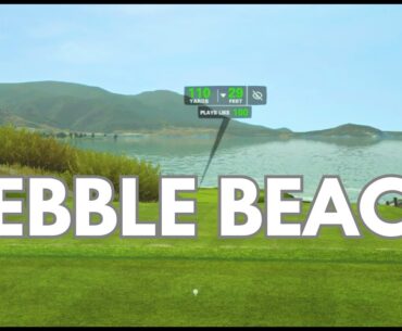 I am a 12 Golf Handicap... I shot ??? at Pebble Beach (Sim). Every Shot.