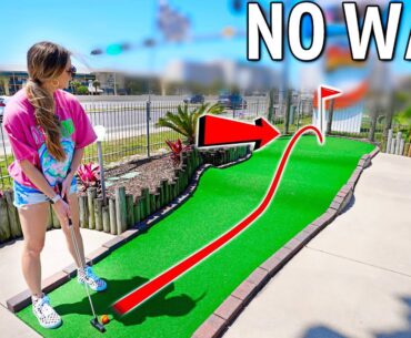 I Can't Believe Elisha Made This Hole In One!
