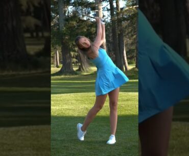 Sara Winter #golf #golfswing #shorts