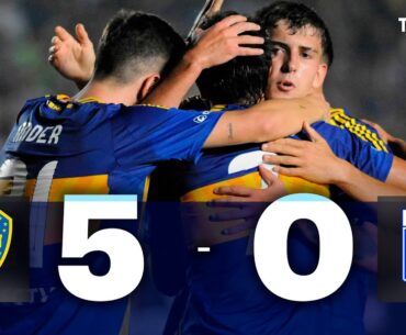 Boca 5 - 0 Argentino (MM) | GOLEADA CON DEBUT DE ANDER HERRERA | Copa Argentina 2025 | 32avos