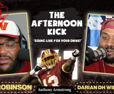 The Afternoon Kick - 01.17.25 - Divisional Round Preview w/ Former Redskins WR Anthony Armstrong