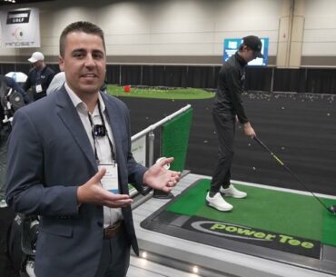Power Tee Auto-Teeing Mat System at the 2025 PGA Show!