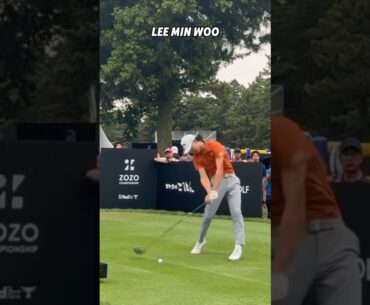 PGA Minwoo Lee Golf Driver Iron Swing Collection
