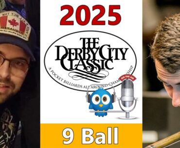 Fedor Gorst vs Can Salim - 9 Ball - 2025 Derby City Classic rd 9