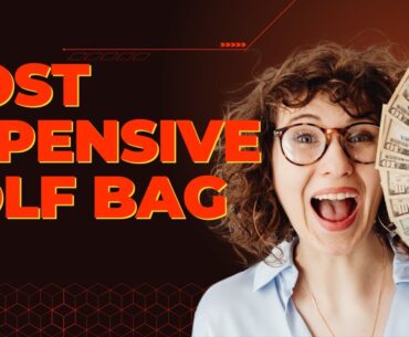 Most Expensive Golf Bag EVER !! | Avgar Uforia |