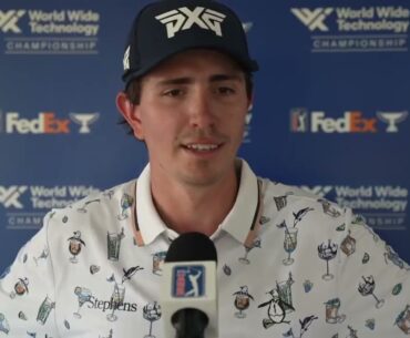 Nico Echavarria Friday Flash Interview 2024 World Wide Technology Championship