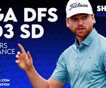 PGA Round 3 Showdown | January 23, 2025 | DraftKings DFS Picks, Plays and Process