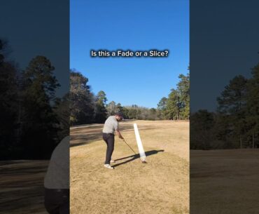 Is this a slice or fade? #golf #golfshorts