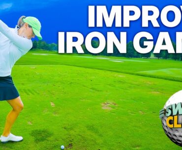Improving your Iron game with Danah Bordner | Swing Clinic with Jimmy Hanlin