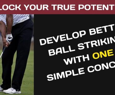 BEST GOLF SWING TIPS - How To Hit Your Iron Shots Correctly