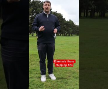 Eliminate those chipping tips #golf #chipping