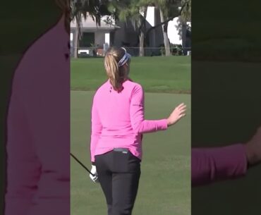 Only Brooke Henderson could sink this one with a hybrid 🔥 #LPGALookback
