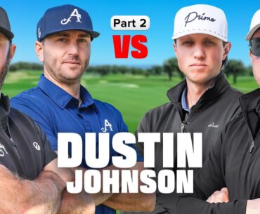 Can We Beat Dustin & Austin Johnson in a Golf Match? (2v2 Series EP.1)