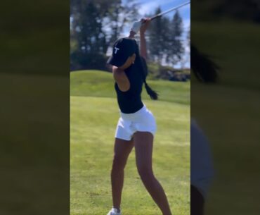 Jessica Maceira #golf #golfswing #shorts