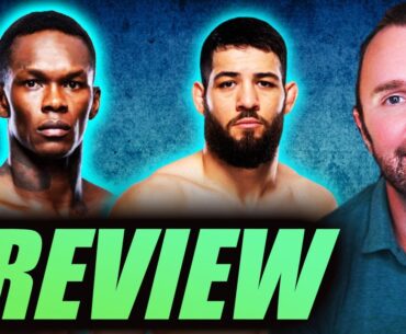 🔴UFC Saudi Arabia -  Israel Adesanya vs. Nassourdine Imavov Full Card Preview