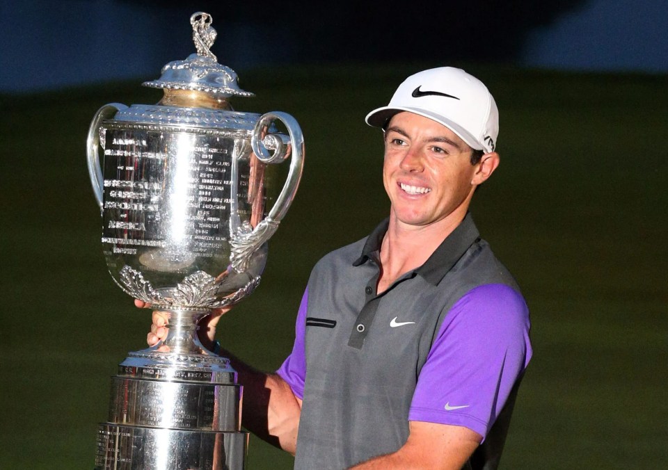 McIlroy has won the PGA Championship twice