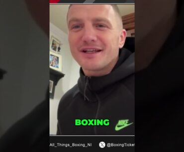 Connor Coyle 🗣 I wouldn't want to leave it to the judges, World title fight hopefully this Year