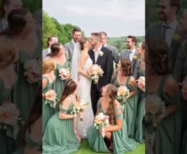 Outdoor Wedding #golfcourse #spring #springwedding