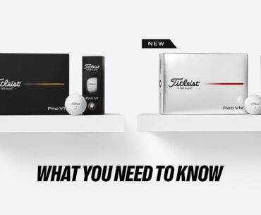 What You Need To Know About the New 2025 Titleist Pro V1 and Pro V1x