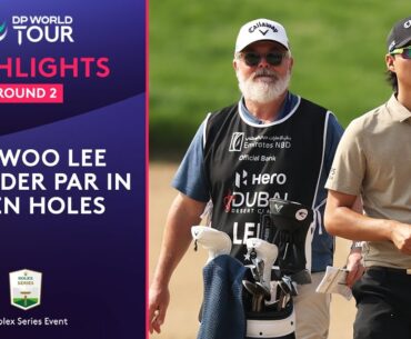 EVERY SHOT | Min Woo Lee's crazy second round 66 | 2025 Hero Dubai Desert Classic