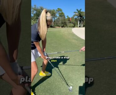 Easiest Way To Hit A High Chip. ft. @trottiegolf