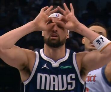 Klay Thompson turns into his PRIME and hits 7 threes in first quarter vs Wizards