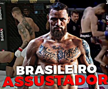 SHOWMAN! O Brasileiro ASSUSTADOR que chegou no UFC impressionando TODOS - Mauricio Ruffy