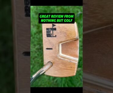 Great new review from Nothing But Golf. #timbertouch #nothingbutgolf #golflife #putter