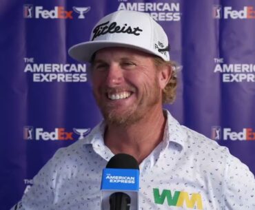 Charley Hoffman Discusses 2025 The American Express | PGA Tour Friday Flash Interview