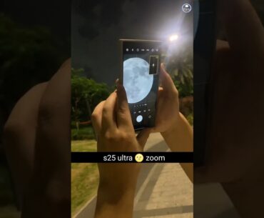 Samsung galaxy s25 ultra 100x moon 🌝 zoom test 2025 #shorts
