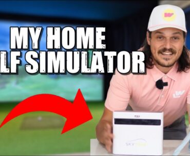 THE BEST INDOOR GOLF SIMULATOR SETUP