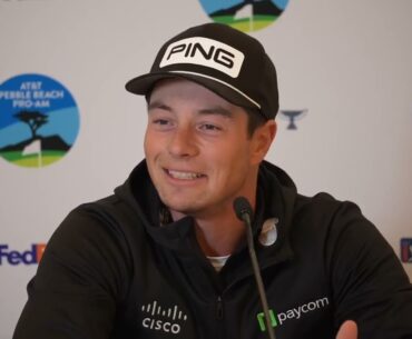 Viktor Hovland has a lot of doubts about his game before Pebble Beach