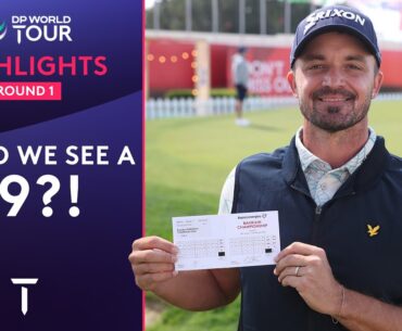 Unbelievable New Course Record Is Set | Round 1 Highlights Bapco Energies Bahrain Championship