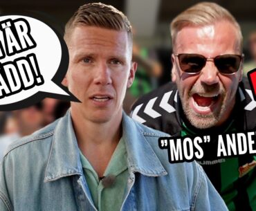 Wernbloom går på GAIS-match: "Jag är rädd!"
