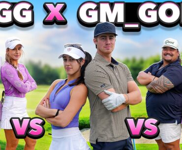 Golf Girl Games x Good Good! Tee Flip Challenge with Garrett Clark & Malosi!