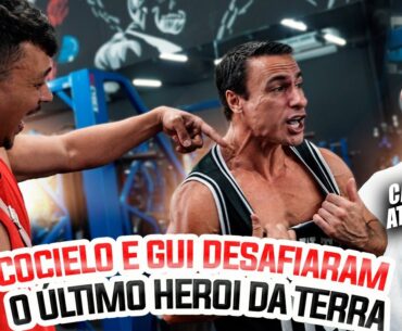 JULIO COCIELO E GUI DESAFIARAM O SUPER XANDÃO - O ÚLTIMO HEROI DA TERRA !!