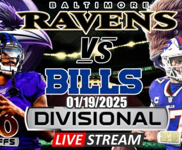 Baltimore Ravens vs Buffalo Bills | LIVE STREAM Divisional