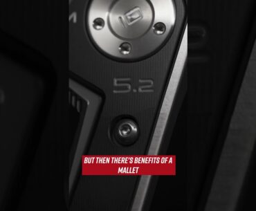 A Mallet for the player that's played with a blade? #scottycameron #golf