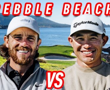 Collin Morikawa VS Tommy Fleetwood @ Pebble Beach