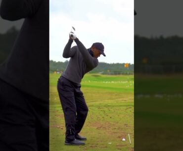 Tiger Woods Iron Swing Slow Motion | 2025