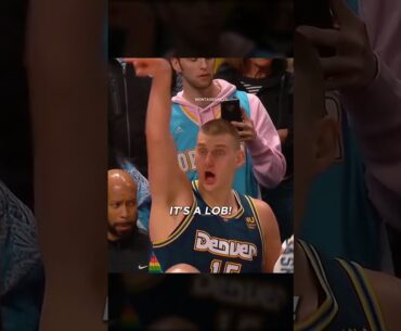 Jokic is a GENIUS 🤓 #shorts