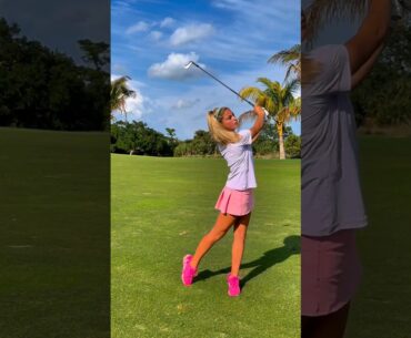 Gabby #golf #golfswing #shorts