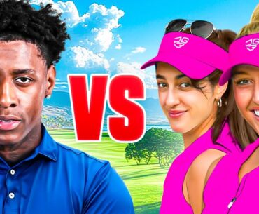 Two Girls Challenged Me To A Golf Match!