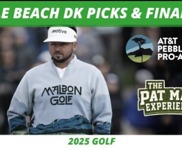 2025 Pebble Beach DraftKings Picks, Lineups, Final Bets, Weather, One and Done | PGA DFS PICKS
