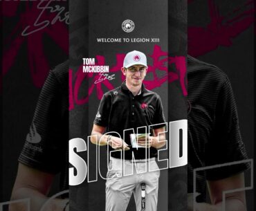It’s official. Welcome to Legion XIII, Tom McKibbin! 👏 #livgolf #shorts