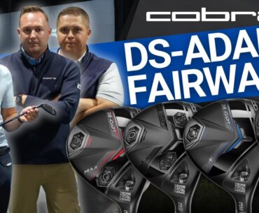 COBRA DS-ADAPT FAIRWAYS & HYBRID // Reviewing the new Cobra fairway woods and hybrid w/ FUTUREFIT33