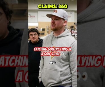 This golfer said he can carry his driver 260?! If that’s true he gets a FREE DRIVER! #golf #golfclub